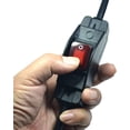 thumbnail image 4 of EcoNesxp Rallonge Courte Robuste Noire avec Rouge et Noire avec Rouge et Imperméable Interrupteur Rallonge de 3 Pieds, 4 of 5