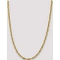 thumbnail image 2 of 14K Tri-Color 4.65mm Gold Pave Valentino Chain (20 X 4.65) pvl100-20, 2 of 5