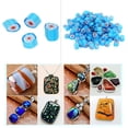 thumbnail image 2 of Millefiori Glass Millefiori Millefiori Fusing Glass Fusible Glass Beads Vidrio hecho a manoPatrón decorativo único Millefiori Glass, Millefiori Fusing Glass, Hot Glass Art Fusing Microondas H, 2 of 8
