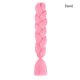 thumbnail image 3 of Jumpingount Extensiones de cabello de estilo trenzado, peluca encantadora reutilizable, pelo resistente al calor, trenzas sintéticas, accesorios de Accesorio para el cabello Rosa claro Jumpingount AP012968-09, 3 of 6