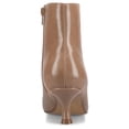 thumbnail image 3 of Journee Womens Kelssa Square Toe Kitten Heel Ankle Booties, Widths Available, 3 of 9