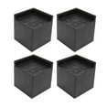 thumbnail image 3 of 4pcs Bed Risers, Furniture Risers Plastic Eva Square 3in Support Up To 2200lbs ,for Couch, Chair, Desk, Sofa and Bunk Bedpost, 3 of 9