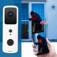 thumbnail image 3 of Timbre con Video WiFi 1080P ANGGREK con Cámara de Visión Nocturna Timbre de Seguridad a Prueba de Agua Bidireccional, 3 of 8