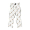 thumbnail image 4 of Goofa Leopard Print Printed Soft Pajama Pants for Men, Wide Leg Comfy Casual Lounge Yoga Pants-Small, 4 of 9