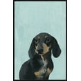 thumbnail image 2 of Marmont Hill "Wide Eyed Dog" Floater Framed Painting Print on Canvas, 2 of 4