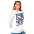 thumbnail image 4 of Smurfs Kanji Never Quit Keep Hustlin Long Sleeve TShirt Men Women Brisco Brands X, 4 of 6