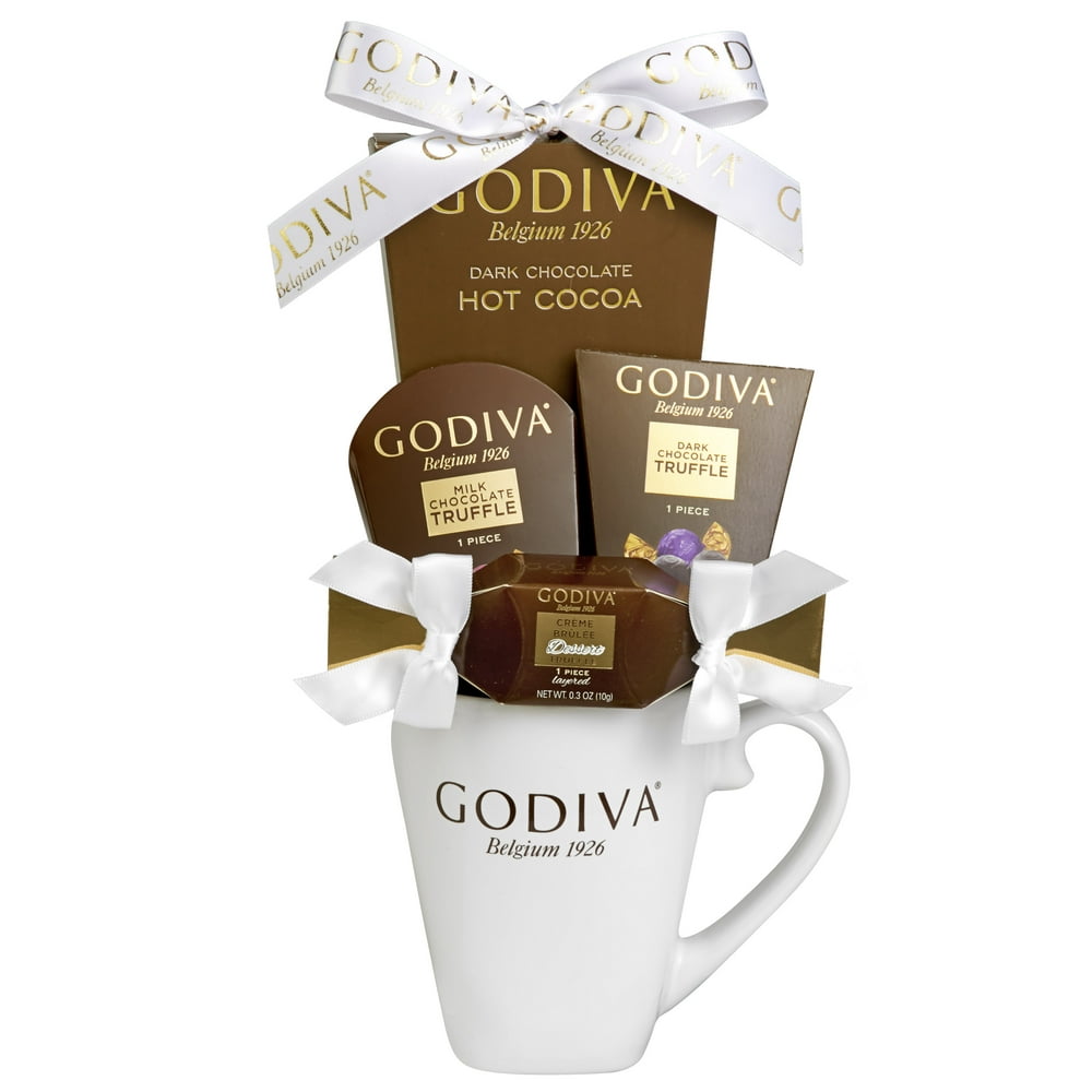 Godiva Mug Chocolate Gift Set, Includes Classic Godiva