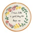 thumbnail image 1 of Unatoiry Embroidery Starter Kit 3D Flower Pattern Cross Stitch Needlework Beginner Kits 6# 1Set, 1 of 6