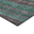 thumbnail image 4 of Addison Rugs Chantille Indoor/Outdoor Transitional Stripes Emerald Washable Runner Rug, 2'3" x 7'6", 4 of 6