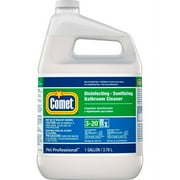 Comet Disinfecting Bathroom Cleaner - Liquid - 128 fl oz (4 quart) - 1 Each - White | Bundle of 2 Each