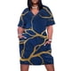 thumbnail image 1 of Kintsugi-vestido holgado con bolsillos para mujer ropa elegante de graduación para boda novedad de, 1 of 6