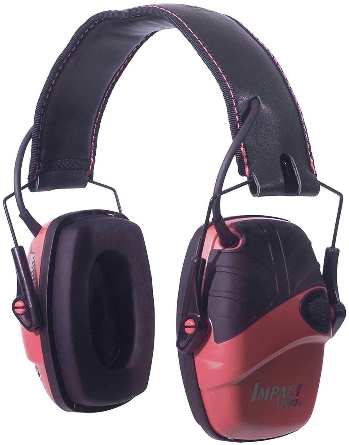 Pink Electronic Ear Muff With 4 AAA 