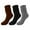 Socks for Women Coffee 01, variant on Sinpiling 3 Pack Womens and Mens Knee-High Scrunch Socks Unisex Casual Solid Comfort Knitted Stretchy Slim Thermal Warm Boot Stockings Sock