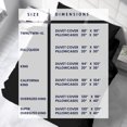 thumbnail image 2 of Kotton Culture 600 TC 100% Egyptian Cotton Duvet Cover (Black, King, 3 Piece Set), 2 of 4