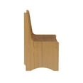 thumbnail image 4 of Linon Delk Pine Wood Small Back Rest Bench in Honey, 4 of 25