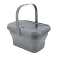 thumbnail image 2 of Foldable Camping Storage Basket, Large Capacity Outdoor Organizer Box for Picnic BBQ Car, 2 of 8