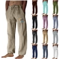 thumbnail image 1 of Styesk Pantalon Homme Mode Imprimé Décontracté Taille Élastique avec Poche Pantalon de Sport, 1 of 5