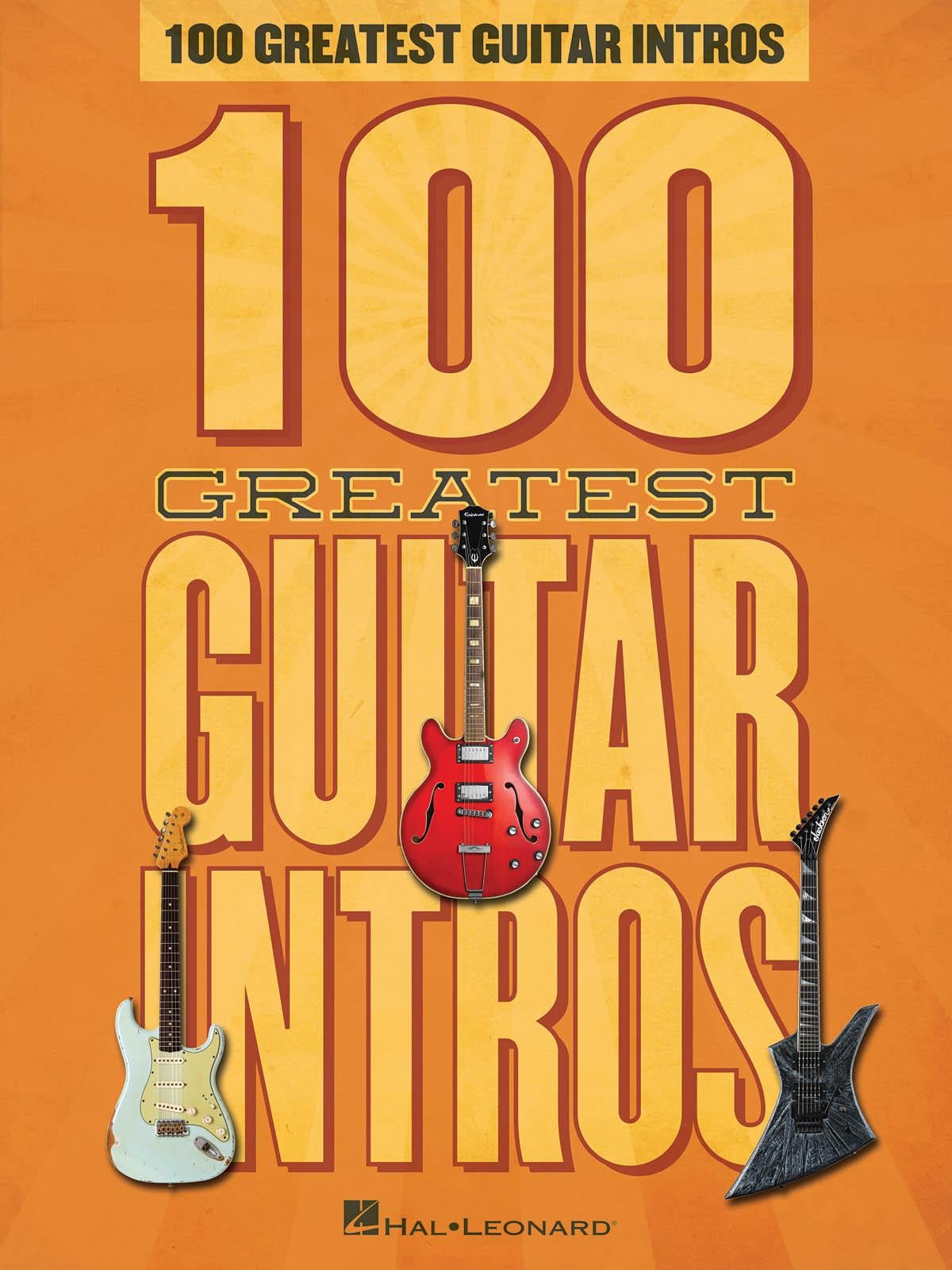 Hal Leonard 100 Greatest Guitar IntrosGuitar Riffs