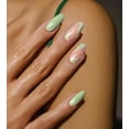 thumbnail image 4 of 24 uñas a presión cortas TUNC almendras brillantes removibles kit de preparación verde, 4 of 5