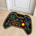 thumbnail image 5 of Game Controller Gamers Rug for Boys Room, Soft, Non- & Absorbent, Funny Rugs for Bedroom Men Door Mat, Boys Room Decoration, 5 of 7
