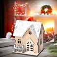 thumbnail image 4 of de Navidad LED Iluminada Navidad Casas de Navidad C Zulema Casa de miniaturas de madera, 4 of 8