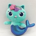 thumbnail image 4 of Gabby juguetes de peluche de casa de muñecas, Mercat Kawaii, animales de peluche lindos, sirena, gato, muñecas de peluche, regalos de cumpleaños y Navidad para niños, 4 of 4