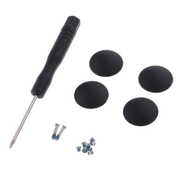 4Pcs Bottom Case Repair Replacement Rubber Feet For Air A1369 A1370 A1465 A1466 With Screwdriver