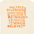 thumbnail image 4 of Inktastic Multiple Sclerosis Awareness Word Cloud Boys or Girls Toddler T-Shirt, 4 of 5