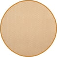 thumbnail image 4 of SAFAVIEH Montauk Terrence Geometric Diamond Cotton Area Rug, Ivory/Rust, 2'6" x 4', 4 of 10