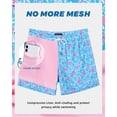 thumbnail image 4 of SURF CUZ Mens Swim Trunks with Compression Liner Swimming Trunks 5 Inch Bathing Suit Zipper Pockets Quick Dry Swim Shorts, 4 of 9