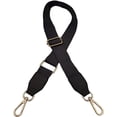 thumbnail image 1 of Correa de hombro de repuesto ajustable de 3,8 cm de ancho para bolso de mujer, correas de cadena, bolsos, accesorios DIY (negro), 1 of 5