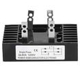 thumbnail image 3 of Risegun Rectificador De Diodo De 3 Fases Módulo Rectificador De Puente De Alta Potencia para Equipos Eléctricos 1200V 60A, 3 of 8