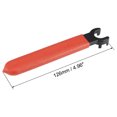 thumbnail image 3 of Collet Chuck Wrench Spanner for ER16M Clamping Nut Milling Machine Lathe Chuck Holder Tool w Red Non-slip Handle, 3 of 4