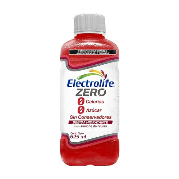 Bebida hidratante Electrolife Zero ponche de frutas 625 ml