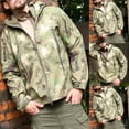 thumbnail image 6 of IROINNID Men's Hoodie Storm Jacket Long Sleeve Camoflage Casual Warm Fleece Waterproof Soft Outdoor Jacket, 6 of 9