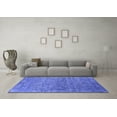 thumbnail image 3 of Ahgly Company Indoor Rectangle Oriental Blue Industrial Area Rugs, 6' x 9', 3 of 4
