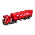 thumbnail image 2 of 1:32 Modelo de camión Toy de transportador coleccionable con sonido y música Transport camión juguete fundido para niños para niños niños, 2 of 9