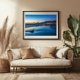 thumbnail image 3 of Main Beach at Sunset - Laguna Beach California Photography Black Framed Wall Art Print 12 x 18 inches, 3 of 4