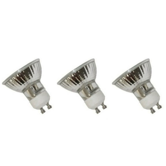 3-Pack GU10 120v 35W MR-16 Q35MR16 35 Watts JDR C Halogen Bulb Lamp