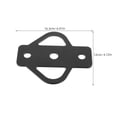 thumbnail image 2 of LNGOOR 1set Trailer Hitch Adapter With Bolt Receiver Bracket Screws Screws Rings Round Pads Hook Adapter For Lawn Mower Garden trailer Flat Towing, 2 of 8