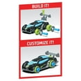 thumbnail image 4 of Hot Wheels Ready-to-Race Car Builder Set, Super Blitzen Vehicle, Kids Toys for Ages 3 up, 4 of 6