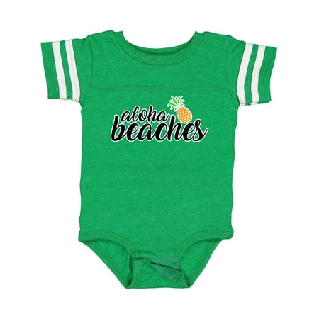 

Inktastic Hawaiian Pineapple Aloha Beaches Gift Baby Boy or Baby Girl Bodysuit