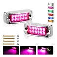 thumbnail image 1 of Par Plafon 12 Led Lateral Rectangular Pestaña Estrobo 12-24v, 1 of 6