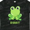 thumbnail image 4 of Inktastic Ribbit Cute Green Frog Boys or Girls Toddler T-Shirt, 4 of 5