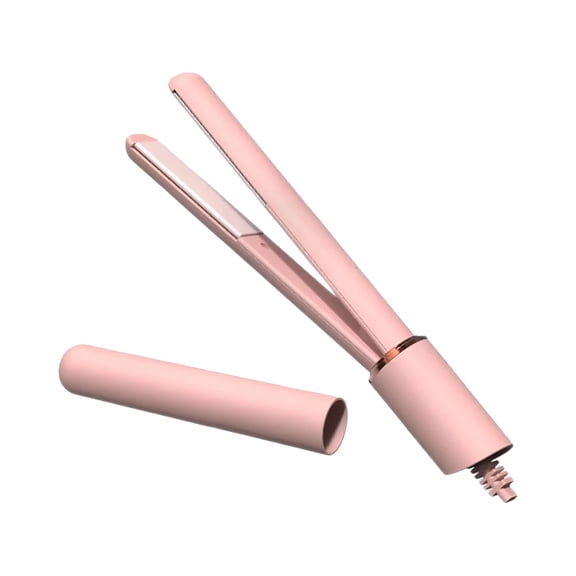 HIBIBUD Ceramic Mini Curling Iron For Short Hair Small Hair Curler Iron For Travel Dual Voltage Curling Wand For Worldwide Trip Hair Finishing 2.0