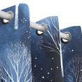 thumbnail image 3 of Winter Trees Curtains Grommet Black Out 63 Inch Length Curtain Drapes for Bedroom Living Room 2 panels set, 3 of 5
