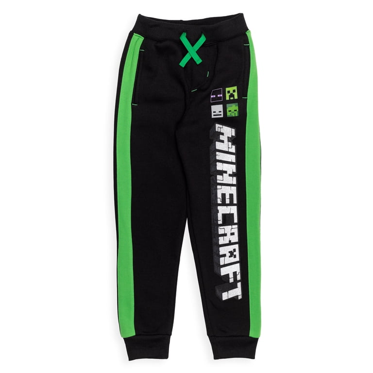 Minecraft Little Boys' 2-Pack Fleece Jogger Pants photo 5
