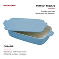 thumbnail image 3 of Gres vitrificado rectangular Baker KitchenAid, terciopelo azul, 3 of 5