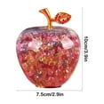thumbnail image 3 of Nilvkv Crystal Apples Ornament Personalized Christmas Eve Gift for Friends Romantic Apples Decoration, Christmas Decorations, CHRlSTMAS-GlFTs, 3 of 6