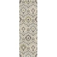 thumbnail image 2 of Superior Oriental Vintage Floral Damask Power-loom Indoor Runner Rug, 2'7"x12', Beige-Brown, 2 of 5